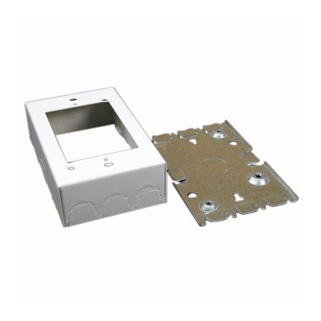 Wiremold WHT MTL Deep Outlet Box BW3